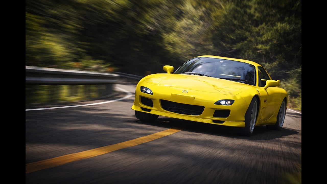 RX7 Akina downhill 1