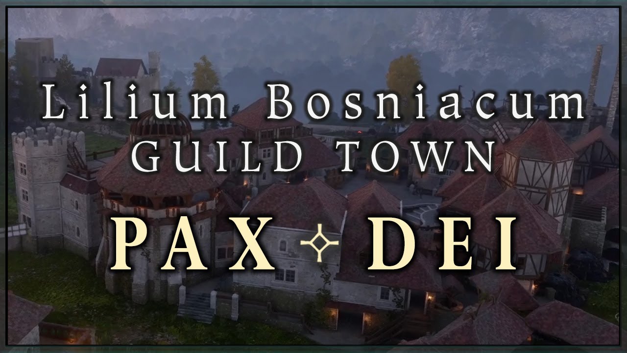 Pax Dei - Lilium Bosniacum Guild Town Showcase