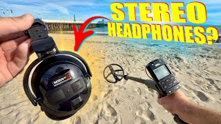 Are The NEW XP STEREO Headphones Worth The HYPE? • Beach Metal Detecting!