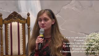 Video thumbnail of "Cel ce sta sub ocrotirea Celui Prea'nalt - Ioana Dunca"