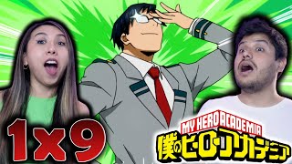 My Hero Academia - 1x9 REACTION - Yeah, Just Do Your Best Iida!