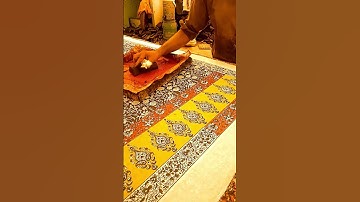 Block Painting on Dupatta : Block Printing on Fabric