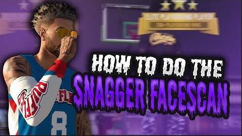 How To Do The Ugly Snagger Facescan in Nba 2k19 **Tutorial**