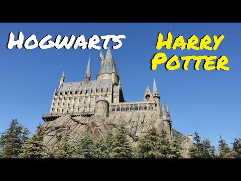 Exploring Universal Studios Japan! (HOGWARTS CASTLE!) Harry Potter Town