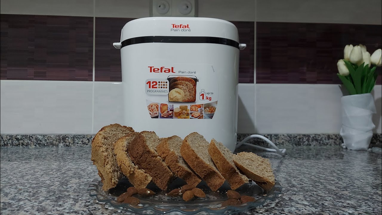 TEFAL PAİN DORE EKMEK YAPMA MAKİNESİNDE NORMAL EKMEK NASIL YAPILIR?PROGRAM(BİR) 1 EKMEK TARİFİYAPIMI