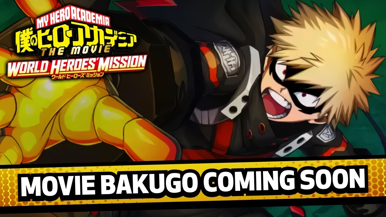 NEW UR WORLD HEROES MISSION BAKUGO ANNOUNCED! | My Hero Academia Ultra ...