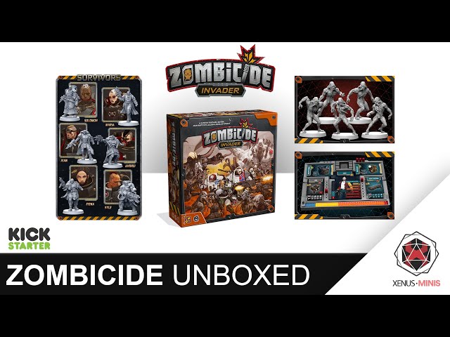 Unboxing: Zombicide: Invader – Akadémia Spoločenských Hier Unboxing: Zombicide: Invader – Akadémia Spoločenských Hier