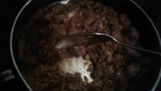 Spaghetti With Hot Italian Sausage And Onions With Prego Savory Bacon Alfredo Sauce Part 2