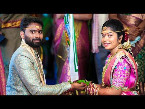 Pure Love, Grand Moments ✨ | Vamsi Reddy Weds Sravanthi Reddy | SKY Studio | Telugu Wedding