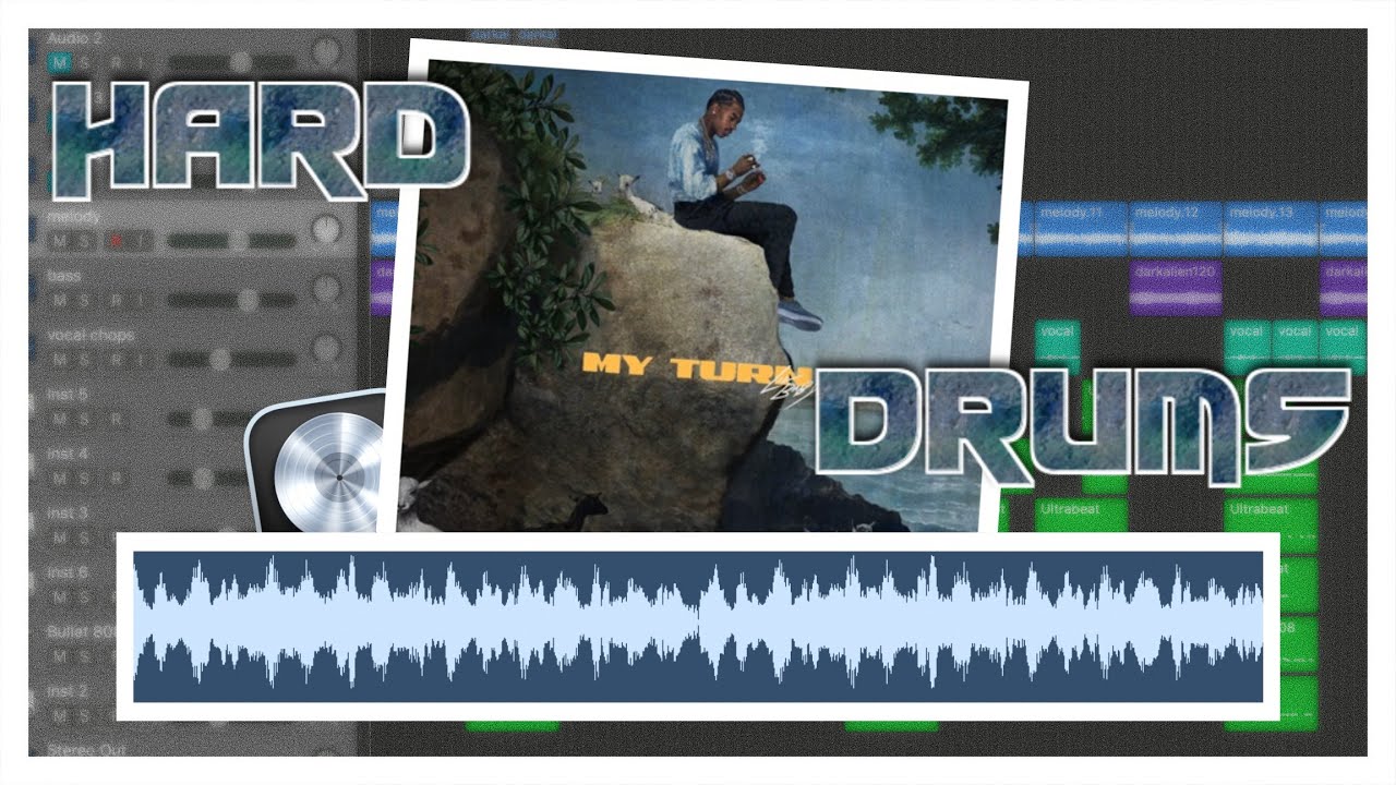 How to Make FIRE Trap Beats with HARD DRUMS in Logic Pro X | Beats for Lil Baby and Gunna