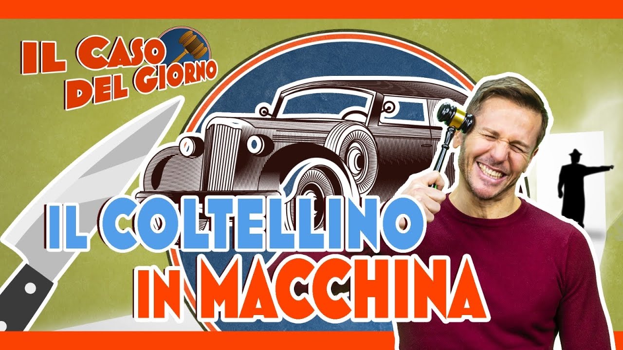 COLTELLINO in auto per DIFESA | Avv. Angelo Greco