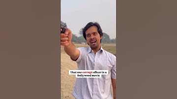 Corrupt Officer in a Bollywood movie #shorts #ytshorts #comedy #rishabhhshukla
