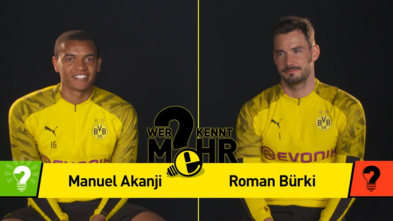 Roman Bürki vs Manuel Akanji | Who knows more? - BVB-Challenge