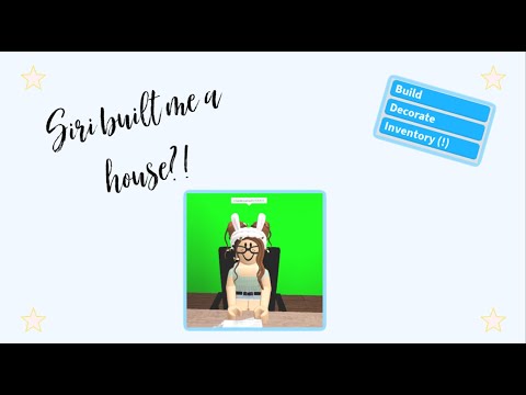 Siri Builds Me A House 6 Bedrooms Roblox Youtube - add me on roblox siri