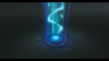 VFX Sci-Fi Portal | Idle + Blast | Unity