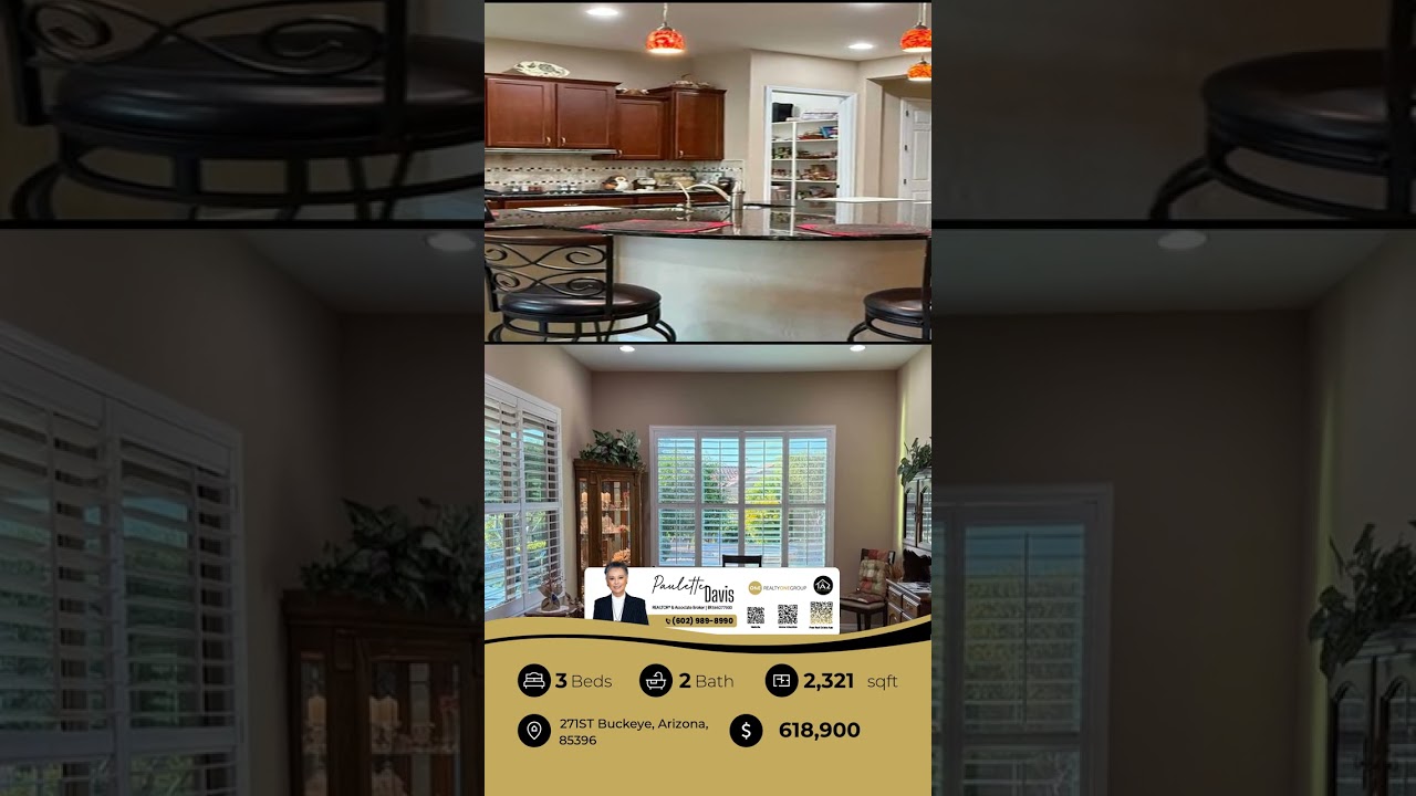 Check out this new 3 beds-2 baths listing at 271ST Buckeye, Arizona,