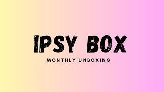 March Ipsy Boxycharm