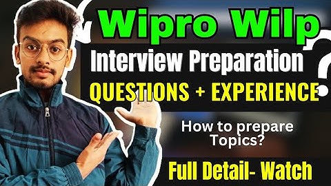 How To Prepare For Wipro Wilp Interview | Interview Questions | Experience | Wipro Wilp Hiring