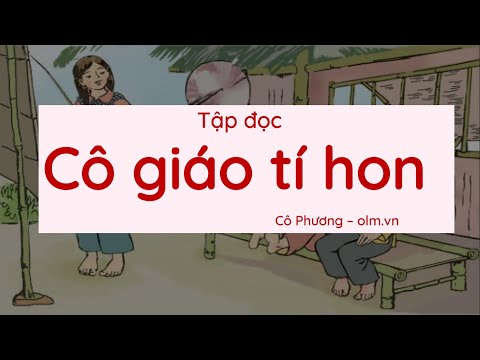 Video Cô giáo tí hon - Tiếng Việt lớp 3 [OLM.VN] - youtube