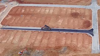 Collins Ridge Update, First Asphalt Laid - Hillsborough, NC