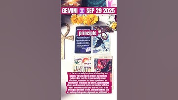 ♊️GEMINI SEP 29 2025 #geminitarotreading#geminitarot#spiritualjourney