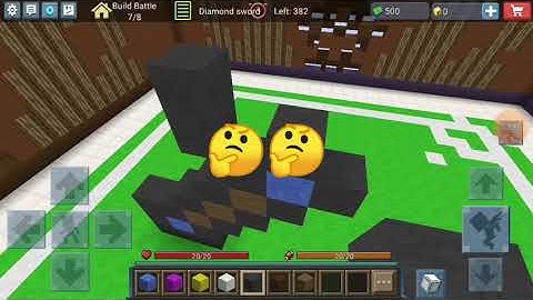 Blockman go Noob vs pro  (build battle)