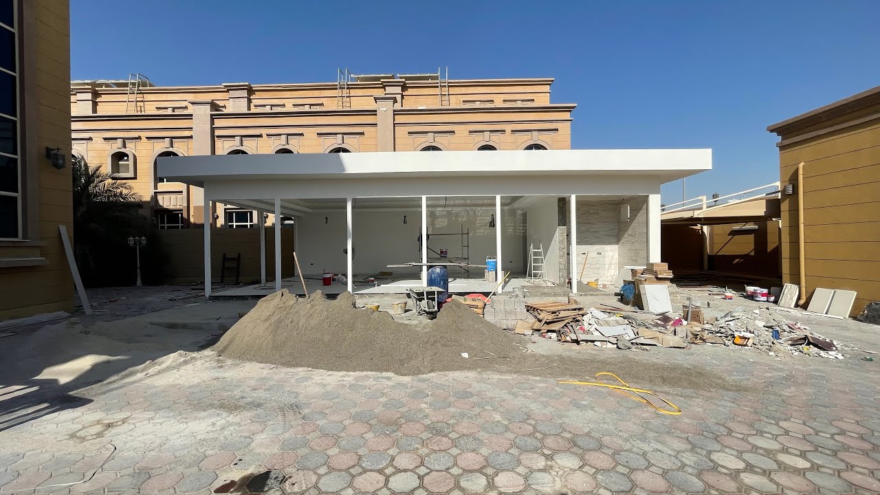 Mbz Glass Room Work Under Process 6x12m YouTube Mbz Glass Room Work Under Process 6x12m YouTube