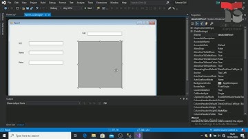 Tutorial Membuat GUI CRUD Dengan Bahasa Pemrograman C#