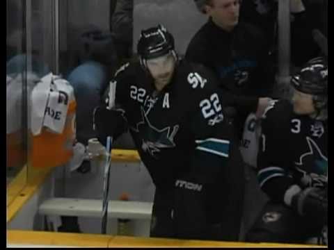 Dan Boyle falls awkwardly but returns to bench