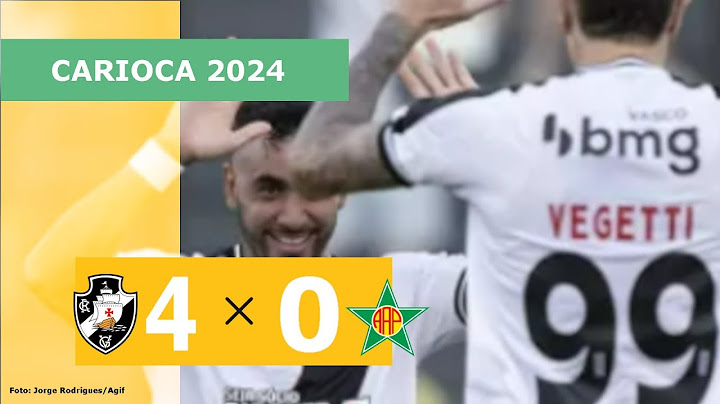 VASCO 4 X 0 PORTUGUESA-RJ - CAMPEONATO CARIOCA 2024; VEJA OS GOLS