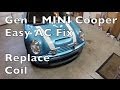 MINI Cooper AC clutch coil replacement howto - 2002-2006 R53