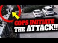 Cops Attack for NO REASON Before Man Opens Fire