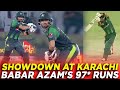 Showdown at Karachi | Babar Azam&#39;s Unforgettable 97* Runs Against West Indies | T20I | PCB | M9C2A