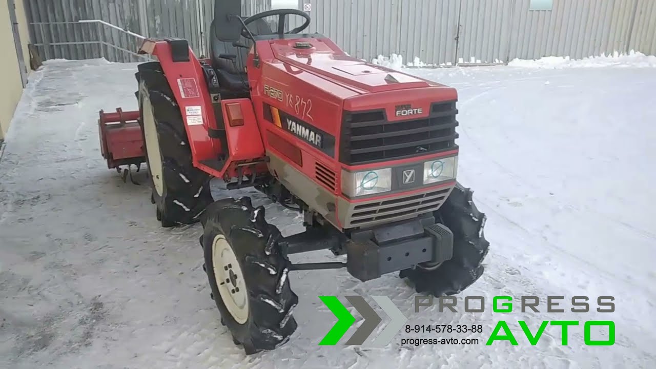 Минитрактор YANMAR FV270/ Подробный обзор/ Прогрессавто 89145552030