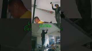 installation ceiling fan #electrician #higlights #instillation #electricaljob #