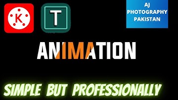 HOW TO CREATE PROFESSIONAL TEXT ANIMATION IN KINEMASTER | SIMPLE BUT PROFESSIONALLY