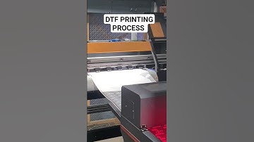 DTF Printing Process #dtf #printing #press #directtofilmtransfers