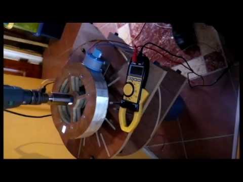 generador de energía con imanes de neodimio