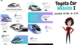Celebrity How you can make a Toyota Car Website Design Using HTML & CSS | PART I Profile