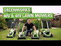 Greenworks 40V and 48V Lawn Mowers