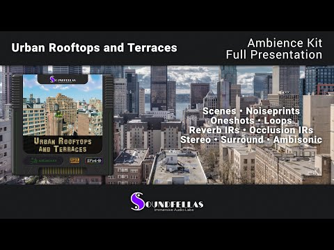 Urban Rooftops and Terraces - Full Library Presentation