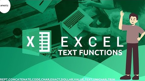 Excel Text Functions Part-3