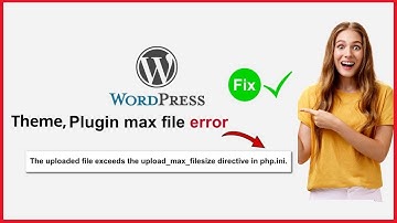 How to fix: The uploaded file exceeds the upload max file size directive in php.ini. | Plugin upload