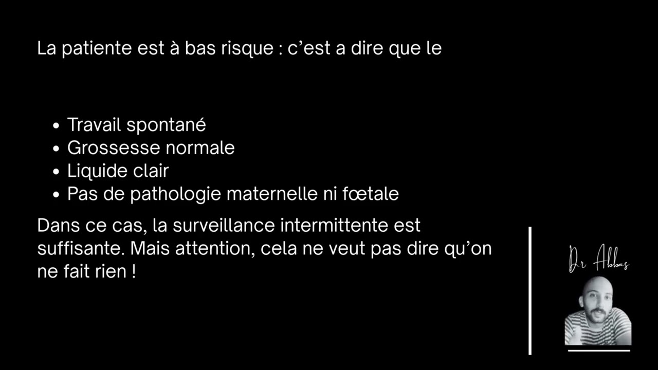 Comment interpréter un ercf : Épisode 19 - La surveillance du RCF en salle de travail