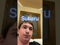 Subaru Impreza sound