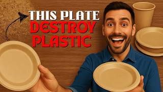 Transforming Rice Husk Waste into Biodegradable Plates & Cups | Eco-Friendly Alternatives to Plastic