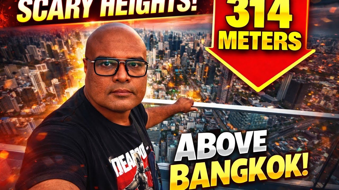 Tallest building in Bangkok…Maha Nakhon Skywalk