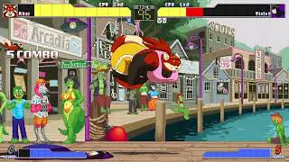 Crushing Force - Akai Vs Violet