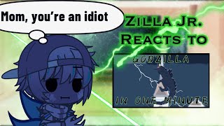 Zilla Jr. reacts to Godzilla(1998) in 1 minute (read desc) ?/
