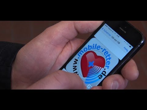 ''mobile Retter'' - Die Smartphone App, die Leben rettet